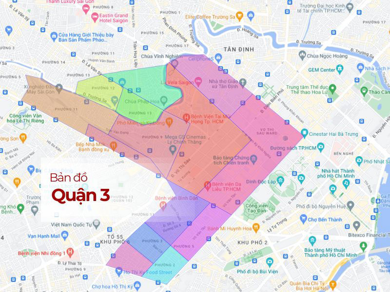 giá cho thuê căn hộ cao cấp quận 3